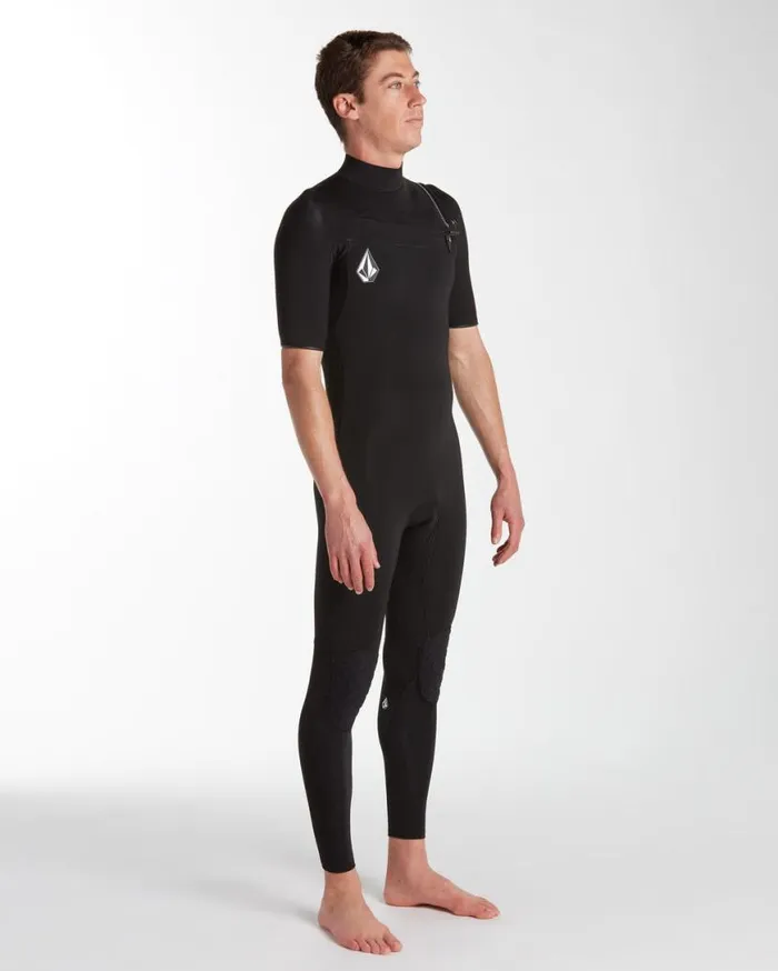 Mens Modulator 22mm Short Sleeve Fullsuit 8211 Black Mens Volcom Wetsuits