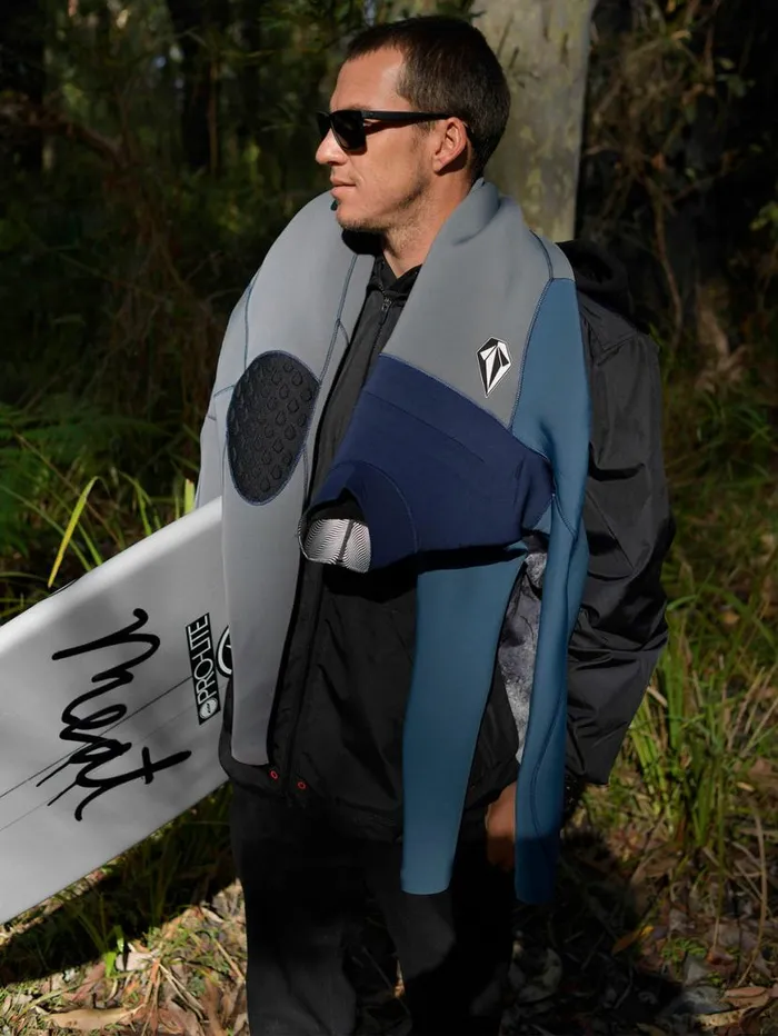 Mens Modulator 43mm Chest Zip Fullsuit 8211 Cruzer Blue Mens Volcom Wetsuits