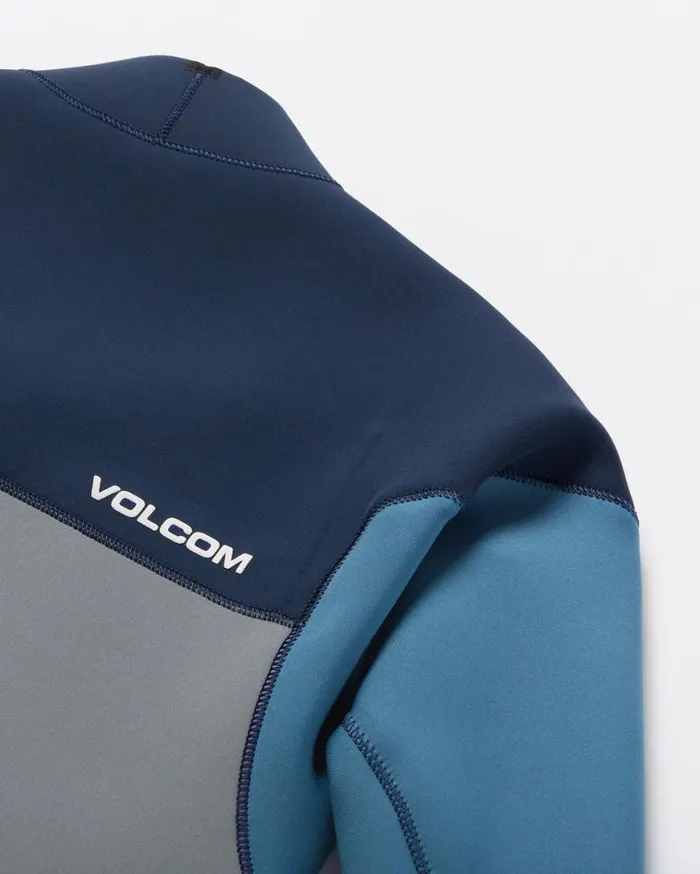 Mens Modulator 43mm Chest Zip Fullsuit 8211 Cruzer Blue Mens Volcom Wetsuits