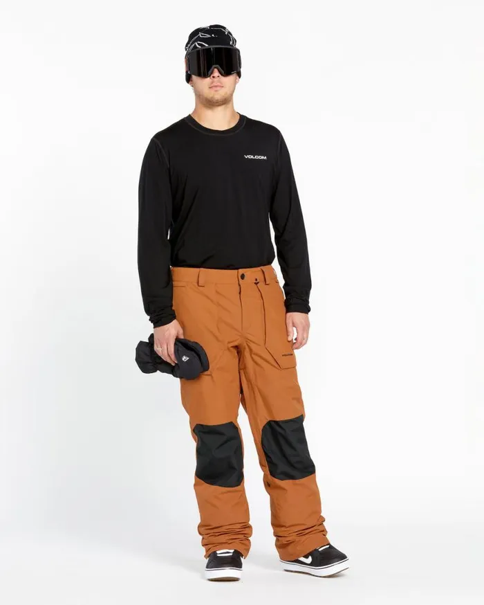 Mens Roan Pants 8211 Caramel Mens Volcom Pants