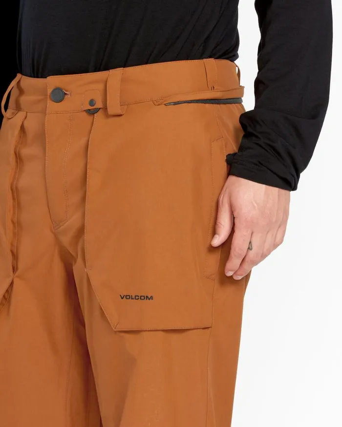 Mens Roan Pants 8211 Caramel Mens Volcom Pants