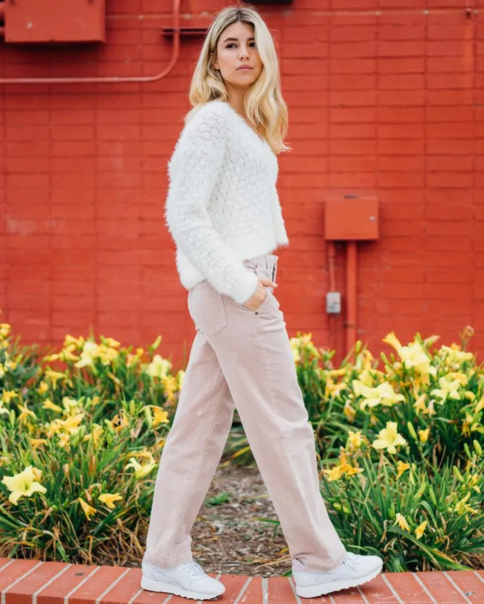Mesa Cove Sweater 8211 Star White Womens Volcom Sweaters and Cardigans