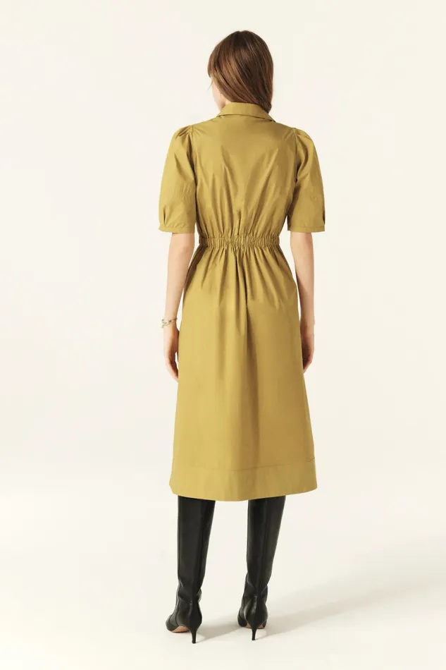 Milton Dress Milton Green Women Baandsh Dresses