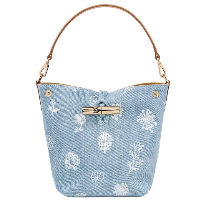 Mini bagsCrossbody bags Longchamp Women Le Roseau XS Bucket bag Sky Blue