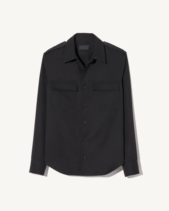 MIRKO SHIRT Black Men Nili Lotan Shirts
