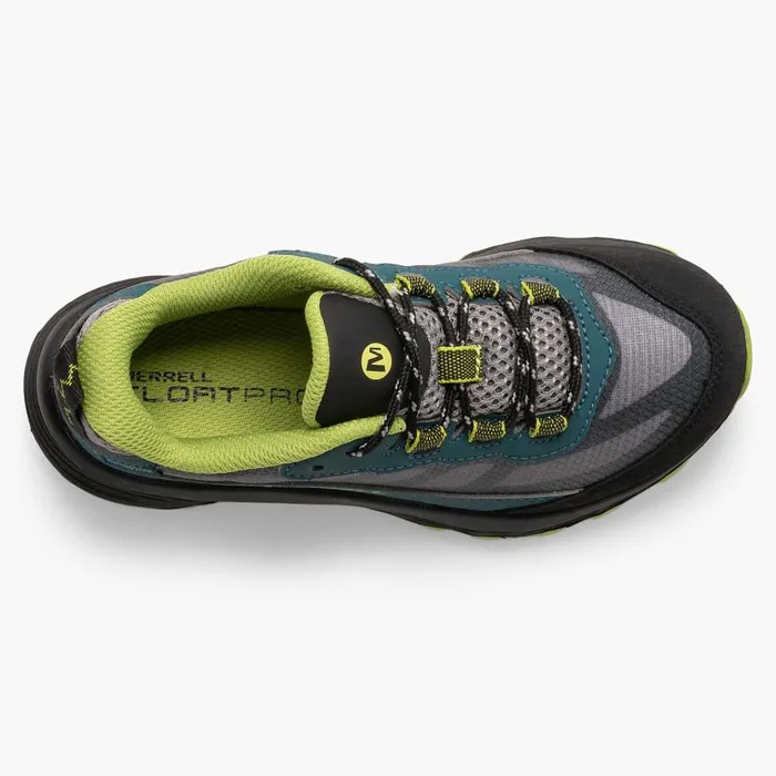 Moab Speed Low Waterproof Deep Greenblack Kids Merrell Sneakers