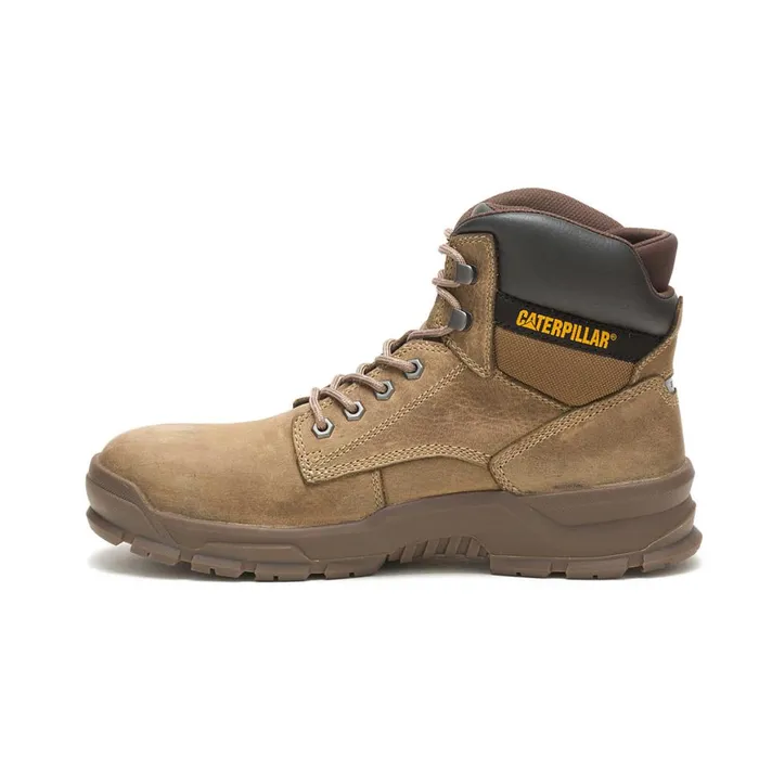 Mobilize Alloy Toe Work Boot Fossil Men Cat Footwear Boots