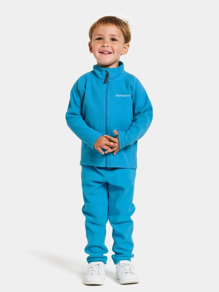 Monte Kid039s FullZip 10 Blue Lagoon Kids Didriksons Fleece and Midlayers