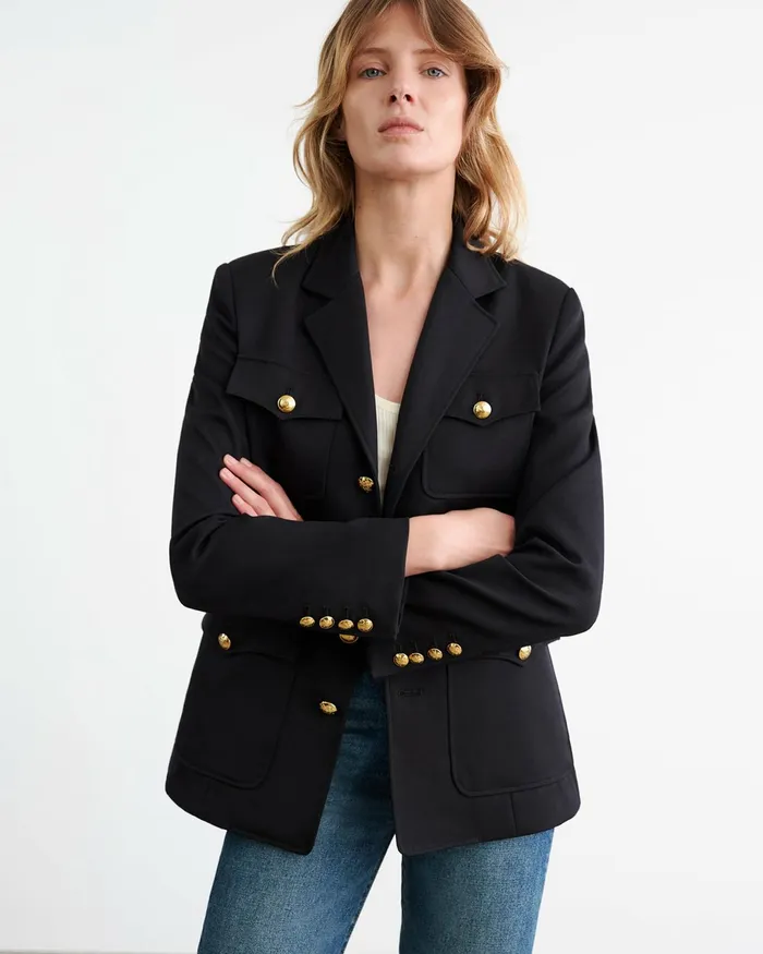 NELSON JACKET Black Women Nili Lotan Jackets and Blazers