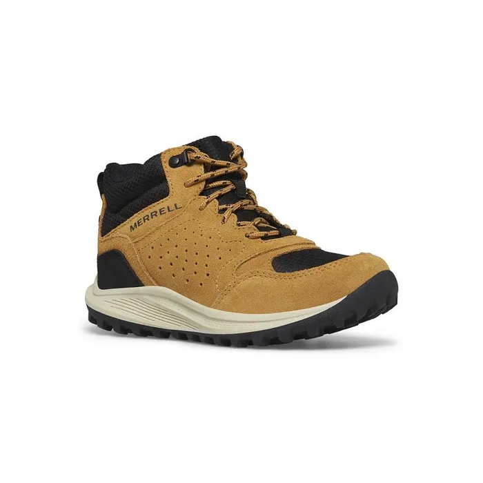 Notch Mid Wheat Kids Merrell Sneakers