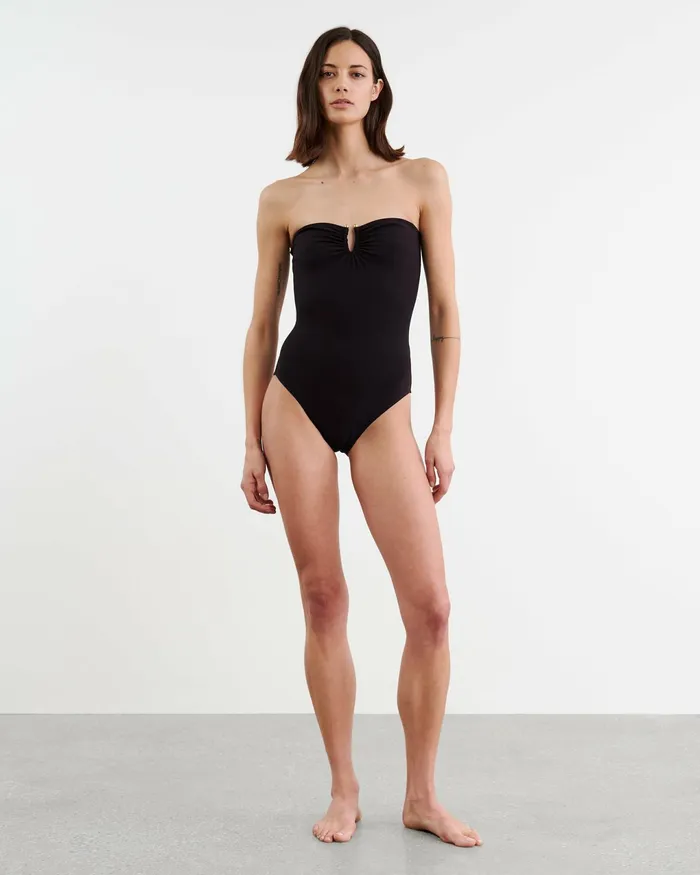 ONE PIECE BATHING SUIT Black Women Nili Lotan Swim
