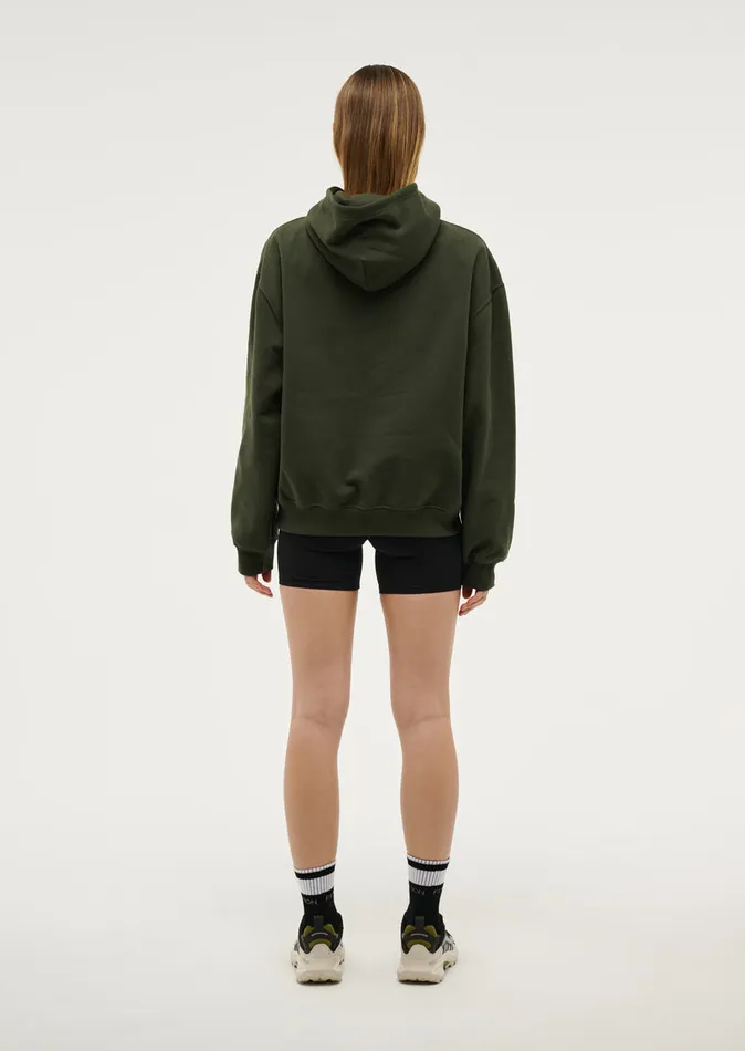 PE Nation Hoodies Women COMEBACK HOODIE IN FOREST NIGHT