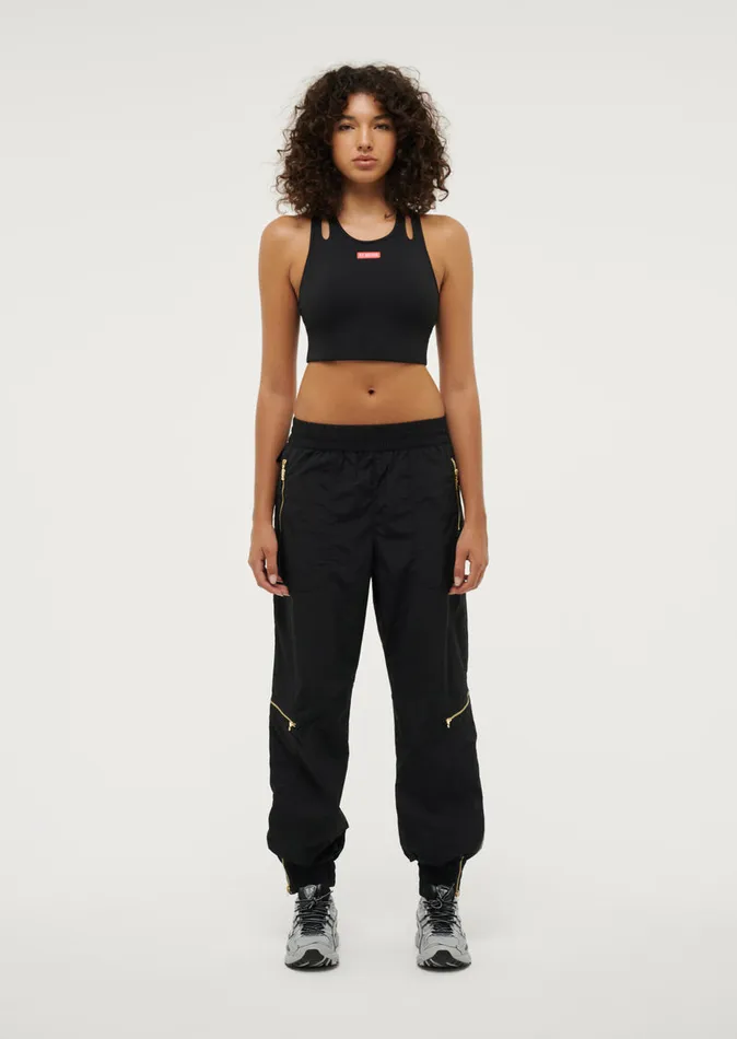 PE Nation PITLANE PANT IN BLACK Women Pants