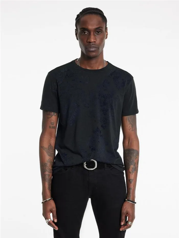 PAISLEY TEE Dried Sage Men John Varvatos Graphic Tees