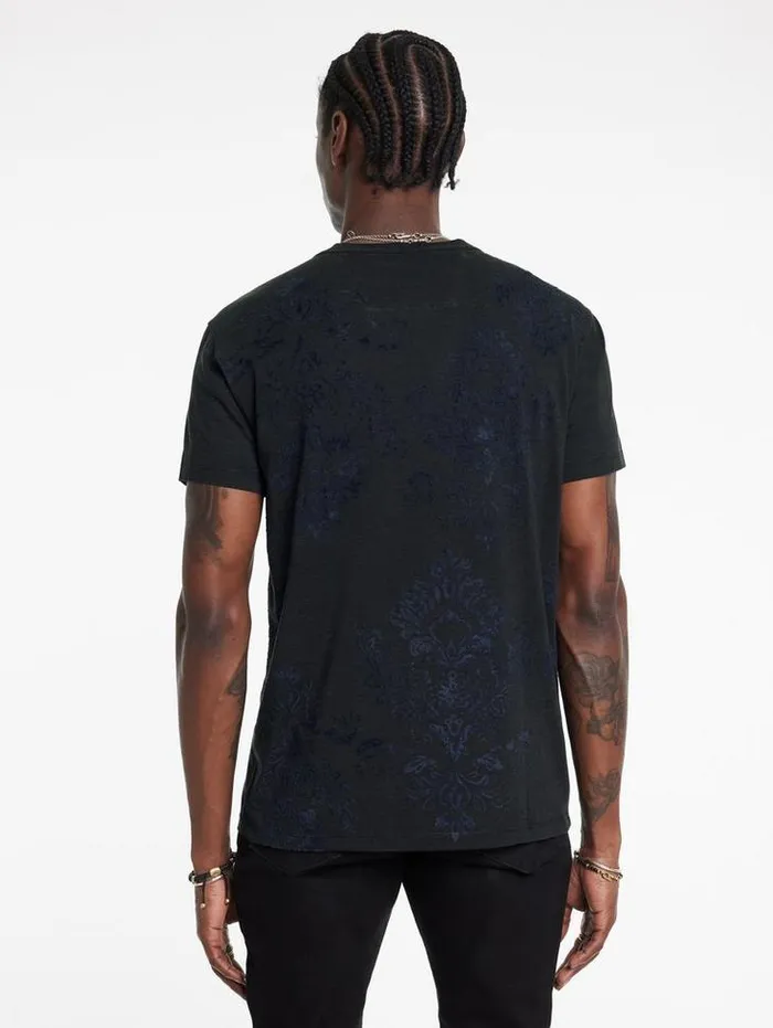 PAISLEY TEE Dried Sage Men John Varvatos Graphic Tees