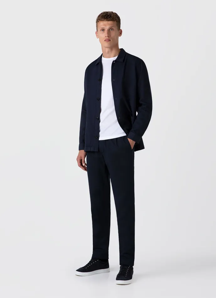 Pants Cotton Linen Drawstring Trouser Navy 8211 ussunspel Men Pants Cotton Linen Drawstring Trouser Navy 8211 ussunspel Men