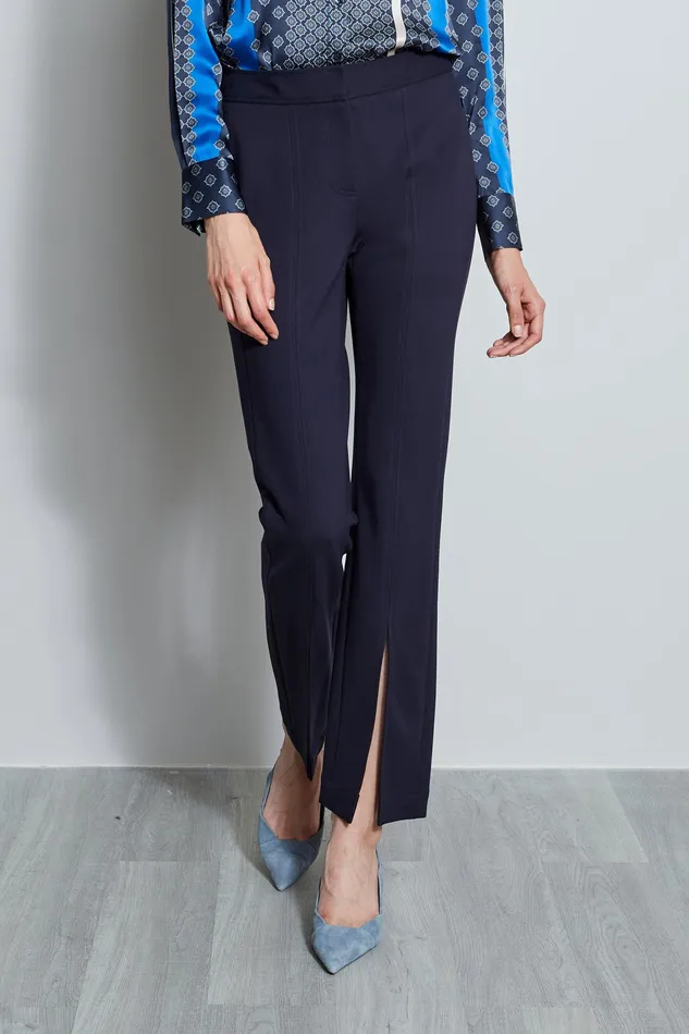 Pants Women Elie Tahari Slit Front Pant STARGAZER