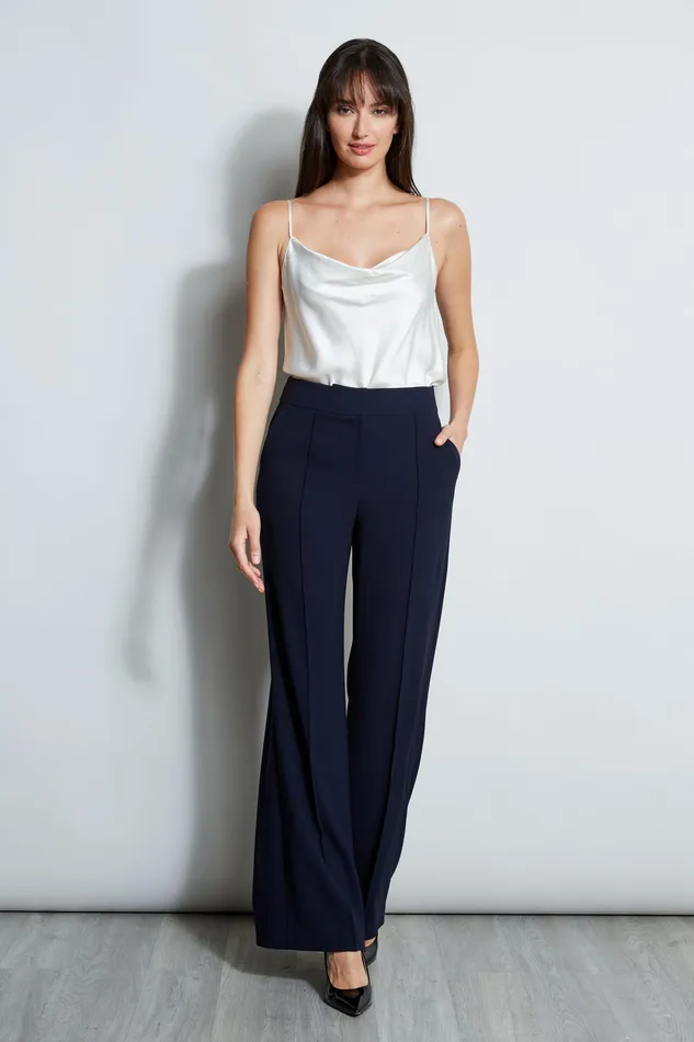 Pants Women Elie Tahari Wide Leg Pant STARGAZER