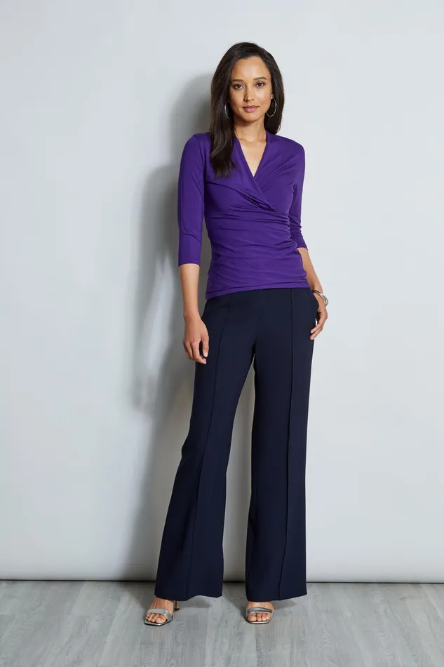 Pants Women Elie Tahari Wide Leg Pant STARGAZER
