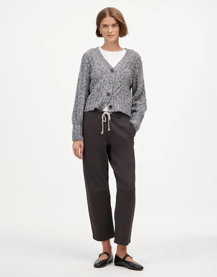 Pants Women Madewell The McCarren Midweight Sweatpants Coal