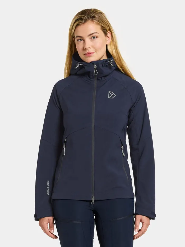 Petra Jacket Dark Night Blue Women Didriksons Spring Jackets