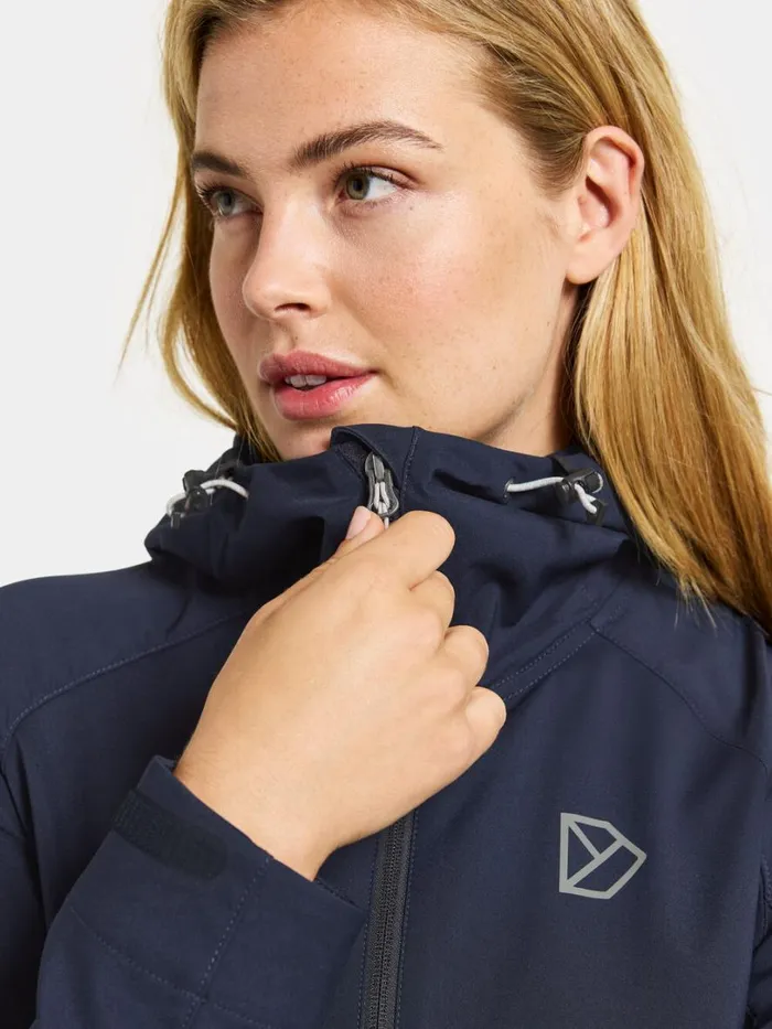 Petra Jacket Dark Night Blue Women Didriksons Spring Jackets