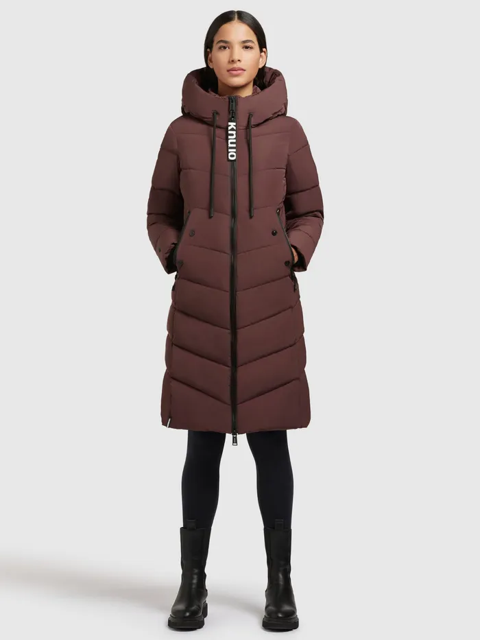 Puffer Coats Mantel MIKIA Weinrot Weinrot KHUJO Women