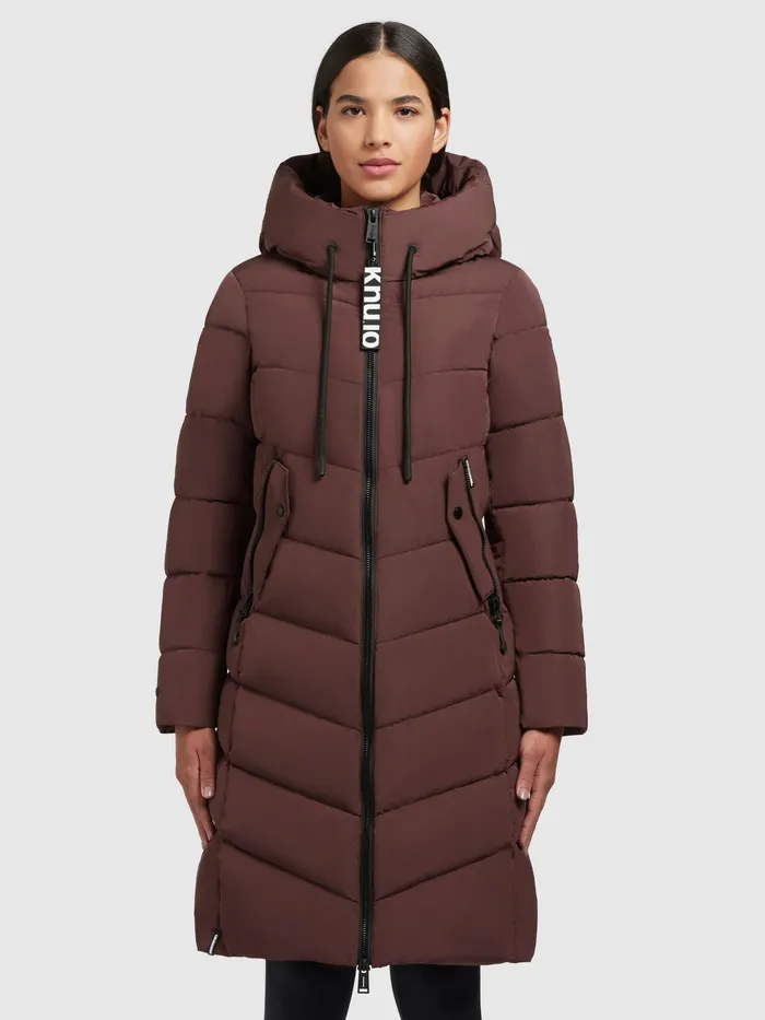Puffer Coats Mantel MIKIA Weinrot Weinrot KHUJO Women