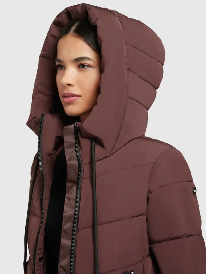 Puffer Coats Mantel MIKIA Weinrot Weinrot KHUJO Women