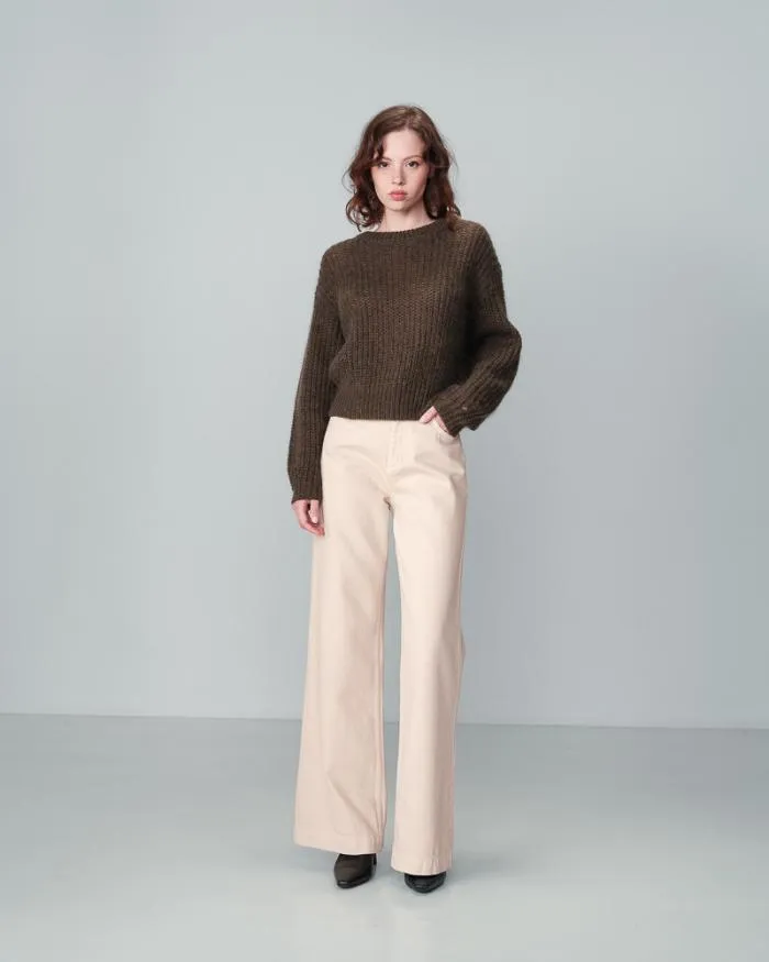 PULL KAKI NAISSANCE Shop Grace and Mila Plain Jumpers
