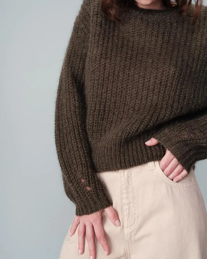 PULL KAKI NAISSANCE Shop Grace and Mila Plain Jumpers