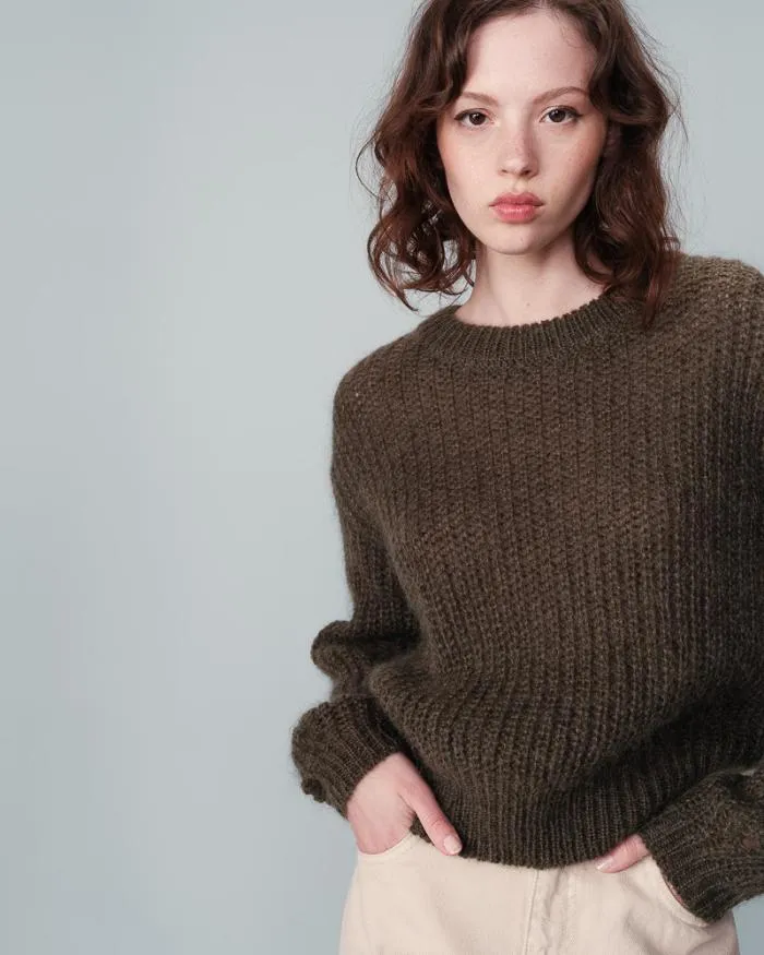 PULL KAKI NAISSANCE Shop Grace and Mila Plain Jumpers