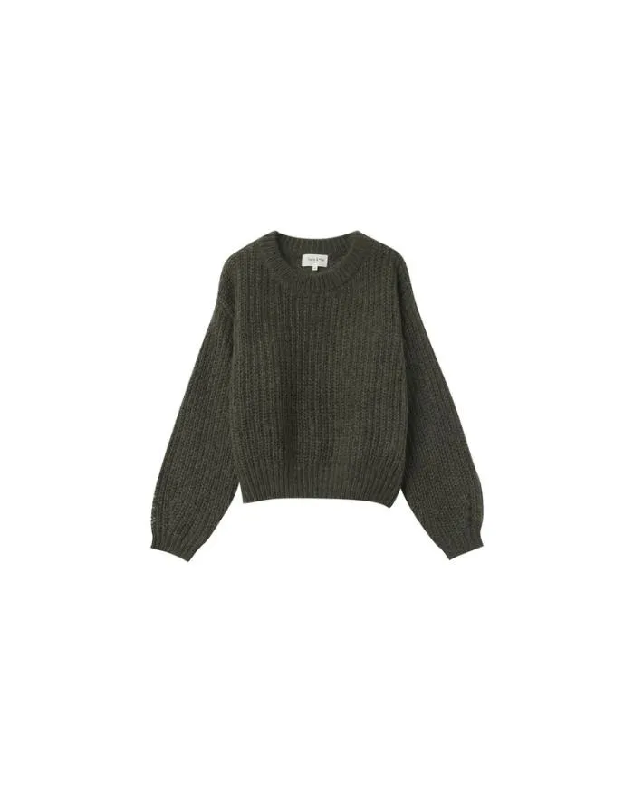 PULL KAKI NAISSANCE Shop Grace and Mila Plain Jumpers