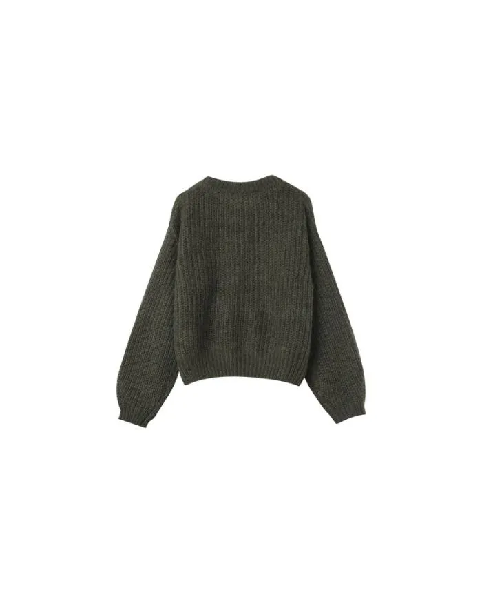 PULL KAKI NAISSANCE Shop Grace and Mila Plain Jumpers