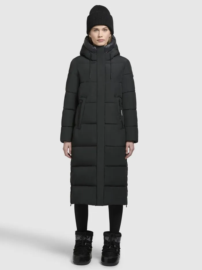 Quilted Coats KHUJO Women Mantel KALEY Dunkelgrau Dunkelgrau