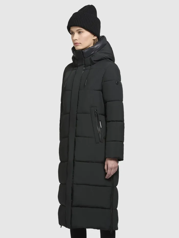 Quilted Coats KHUJO Women Mantel KALEY Dunkelgrau Dunkelgrau