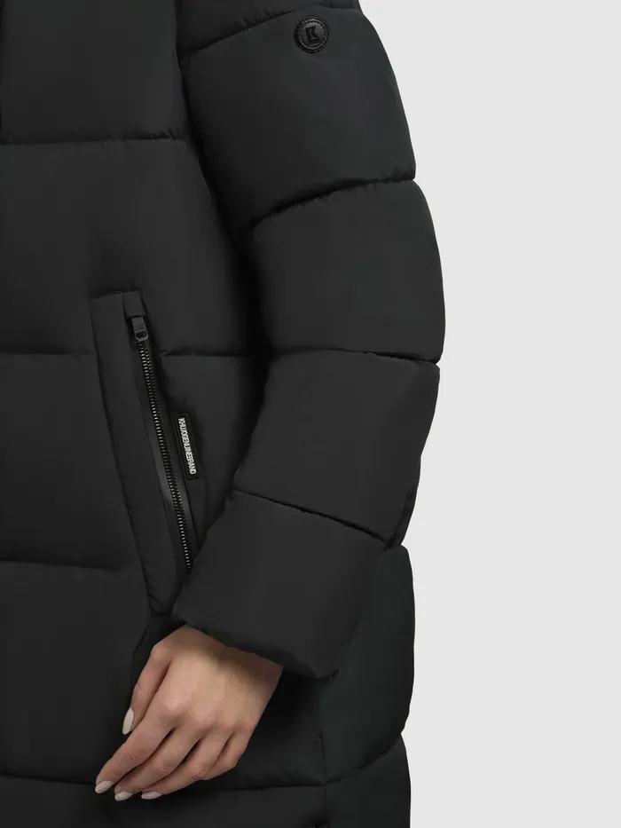 Quilted Coats KHUJO Women Mantel KALEY Dunkelgrau Dunkelgrau
