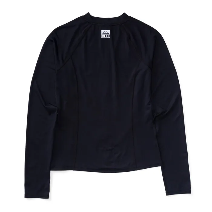 Reef Crest Zip Up Long Sleeve Surf Shirt Upf 40 Caviar Women Tops Reef Crest Zip Up Long Sleeve Surf Shirt Upf 40 Caviar Women Tops