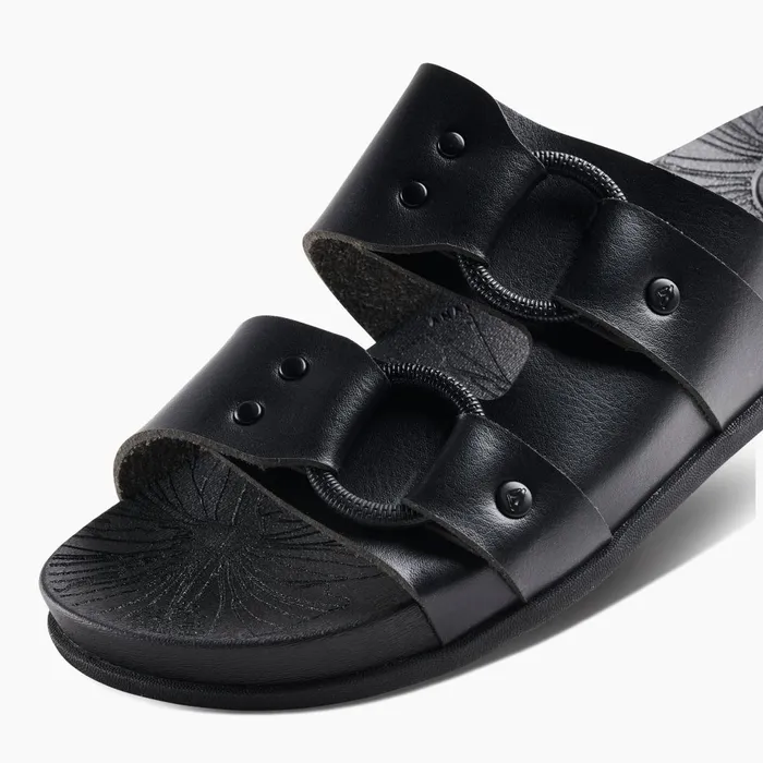 Reef Cushion Vera Cruz Black Night Women Slides Reef Cushion Vera Cruz Black Night Women Slides