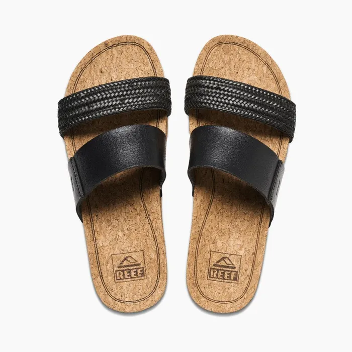 Reef Cushion Vista Hi Black Braid Women Sandals Reef Cushion Vista Hi Black Braid Women Sandals