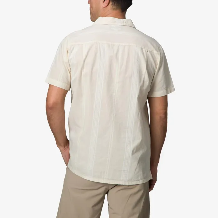 Reef Lemmy Short Sleeve Shirt Almond Milk Men Shirts and TShirts
