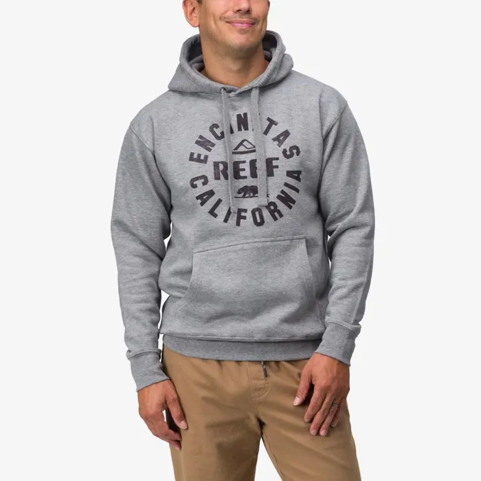 Reef Rancho Hoodie Carbon Heather Men Outerwear