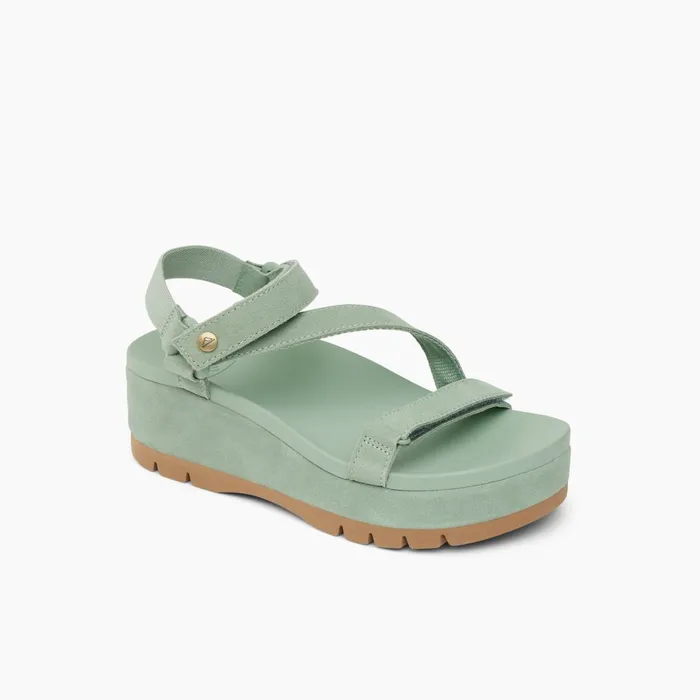 Reef Vista Higher Luna Frosty Suede Women Sandals Reef Vista Higher Luna Frosty Suede Women Sandals