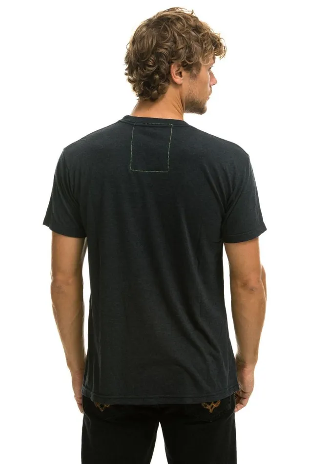 Rock And Roll Tee 8211 Charcoal WomenMen Aviator Nation Tees