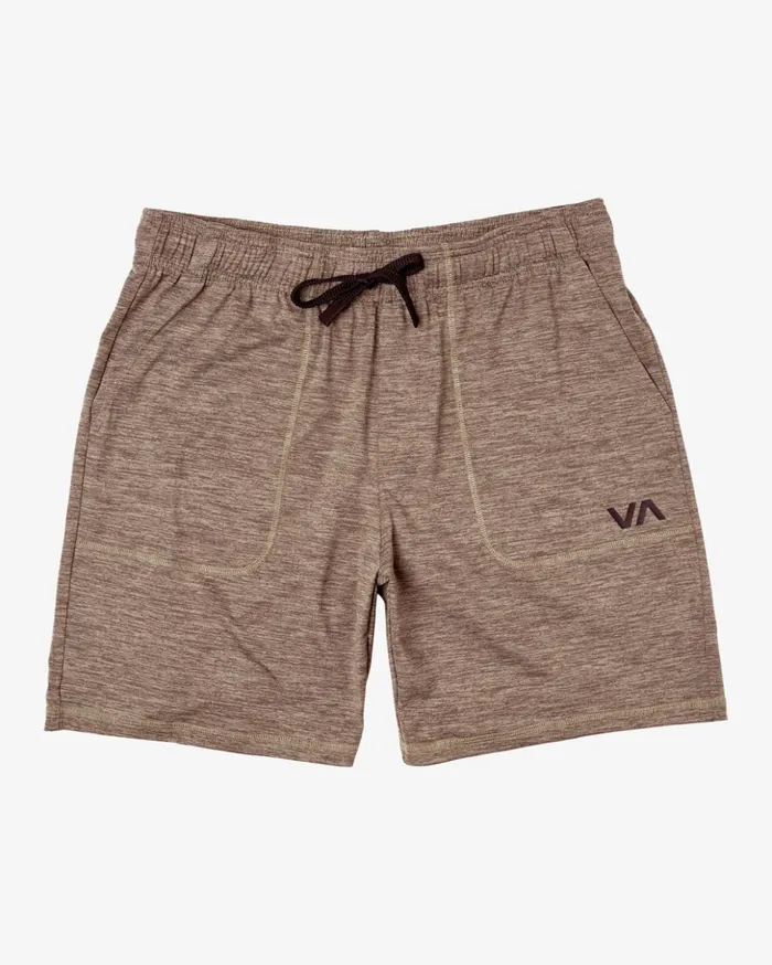 RVCA Athletic Shorts CAble Elastic Walkshorts 17034 Mushroom 8211 Men
