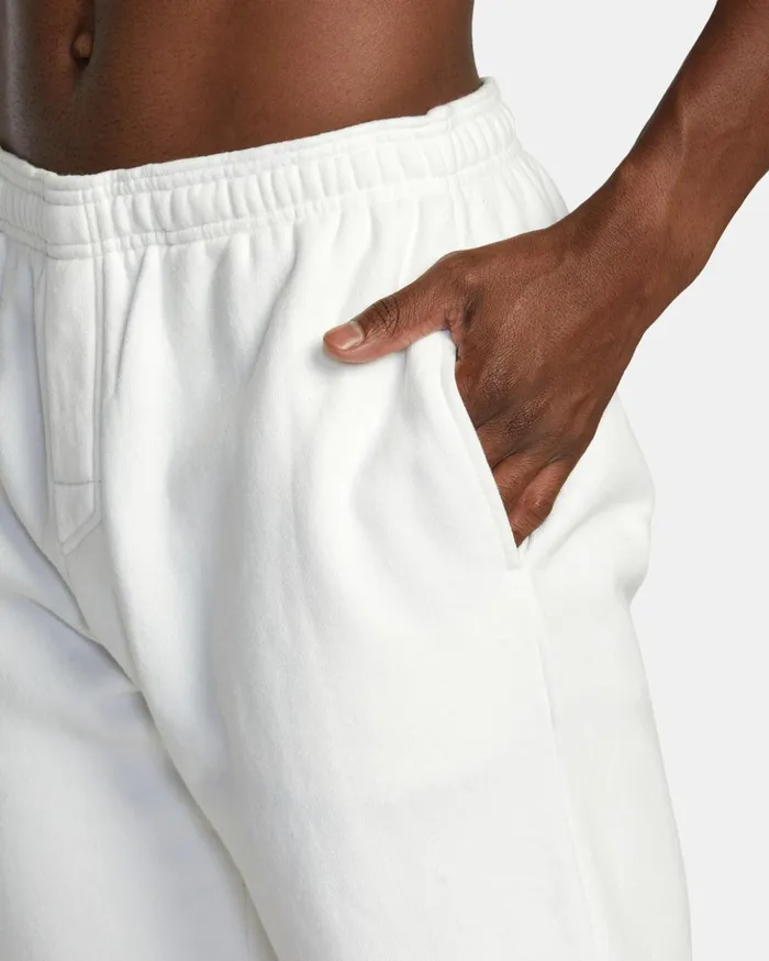 RVCA Athletic Shorts VA Essential Sweat Shorts Off White 8211 Men