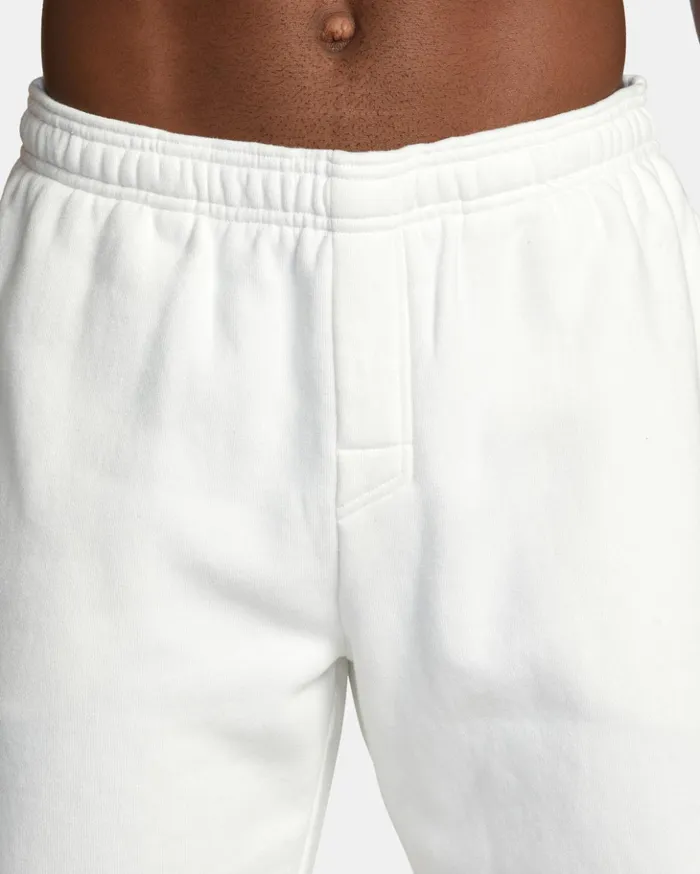 RVCA Athletic Shorts VA Essential Sweat Shorts Off White 8211 Men