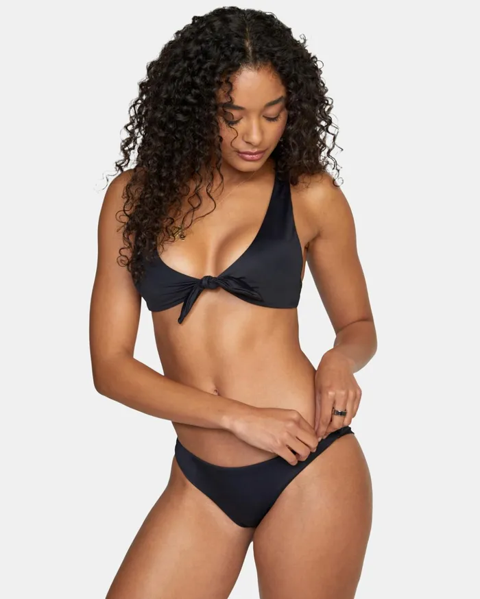 RVCA Bikini Bottoms LowRise Cheeky Hipster Bikini Bottom Rvca Black 8211 Women RVCA Bikini Bottoms LowRise Cheeky Hipster Bikini Bottom Rvca Black 8211 Women