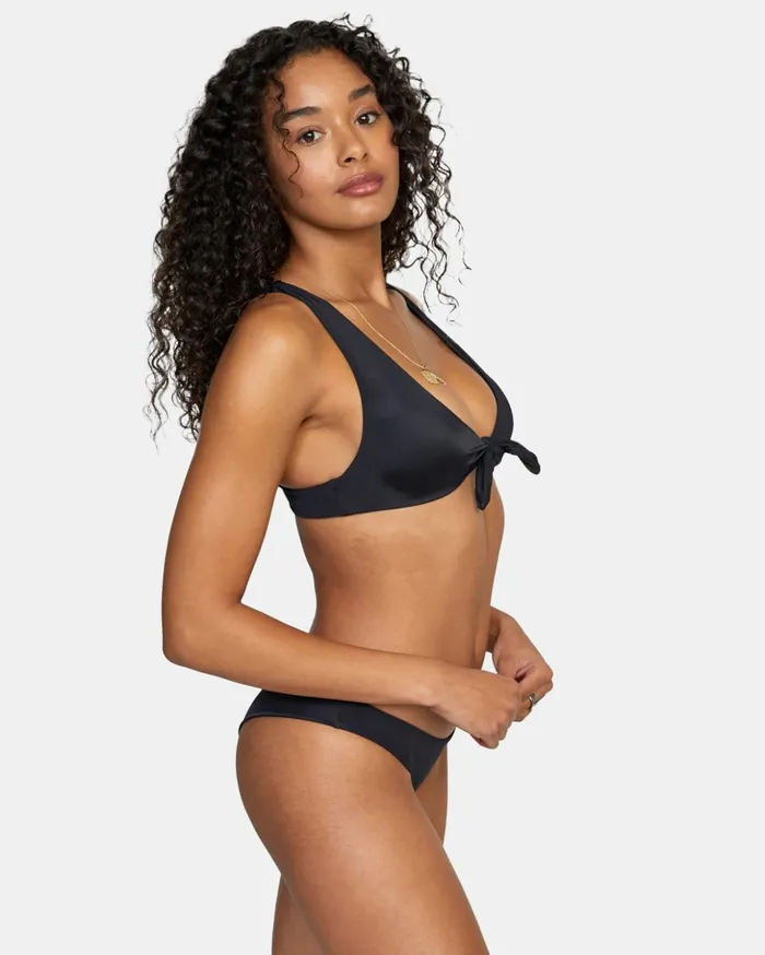 RVCA Bikini Bottoms LowRise Cheeky Hipster Bikini Bottom Rvca Black 8211 Women RVCA Bikini Bottoms LowRise Cheeky Hipster Bikini Bottom Rvca Black 8211 Women