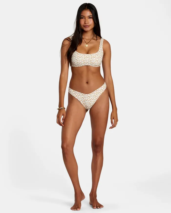 RVCA Bikini Bottoms Micro Magic Reversible High Leg Bikini Bottoms Tangerine 8211 Women RVCA Bikini Bottoms Micro Magic Reversible High Leg Bikini Bottoms Tangerine 8211 Women